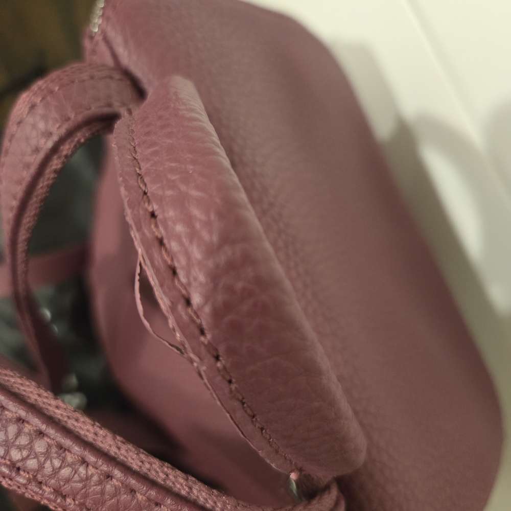 Matt & Nat Burgundy Backpack and Wallet Set - Picture 4 of 10